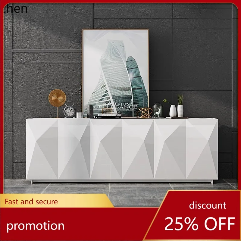 HXL Data Decoration Cabinet Simple White Bookshelf Lacquered File Archive Storage Cabinet