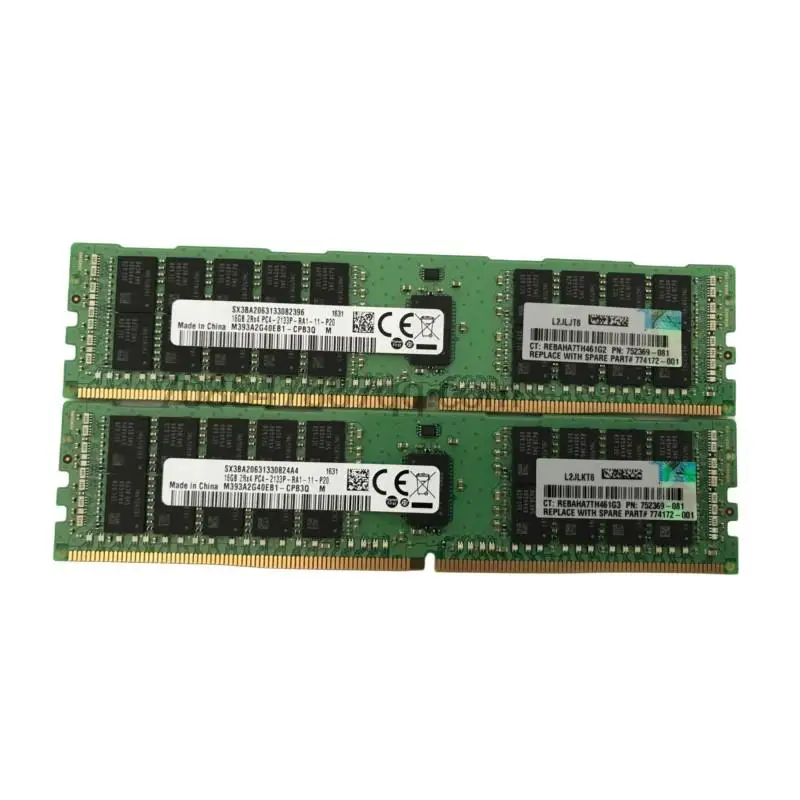 Originele 100% Authentiek 16G Ddr4 2133P 752369-081 726719-b21 G9