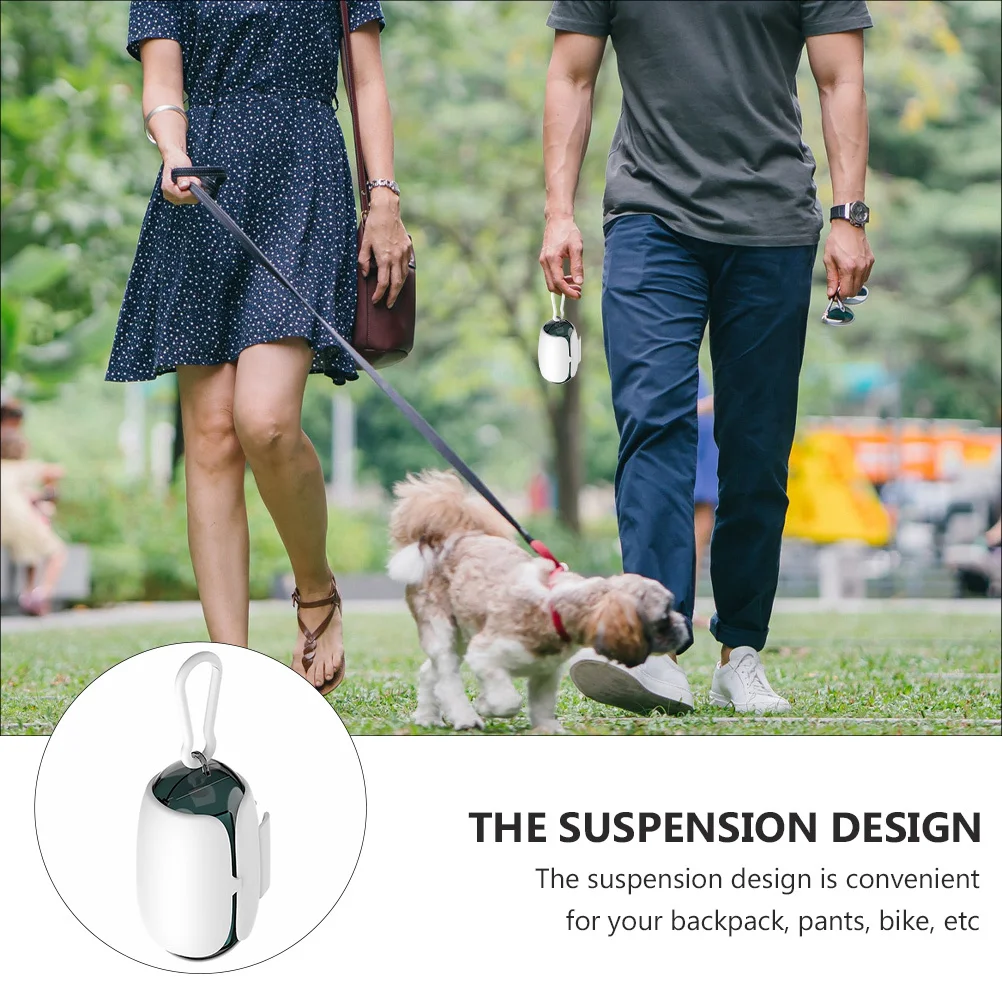 

Waste Bag Pouch Portable Dispenser Rear Holder Distributor Litter Bags Outdoor Container Dog