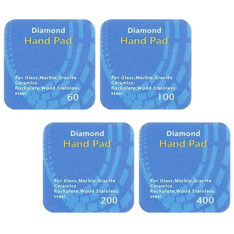 4pcs Handheld Polishing Pads for Efficient & Detailed Work on Various Materials Dropship