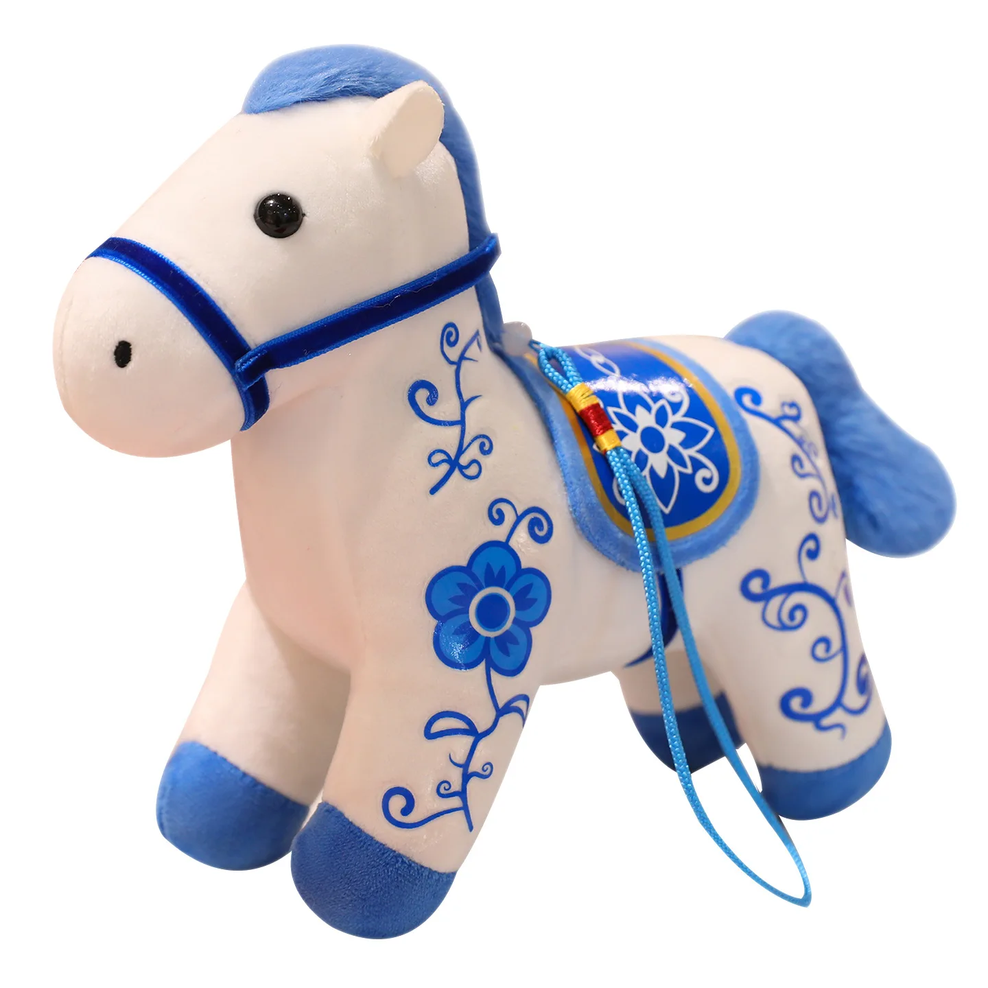 2026 Nieuwe Kawaii Foal Knuffel Gevulde Pop voor Kinderen Verjaardag Kerstcadeau Jaar van het Paard Mascotte Dier Plushie Groothandel