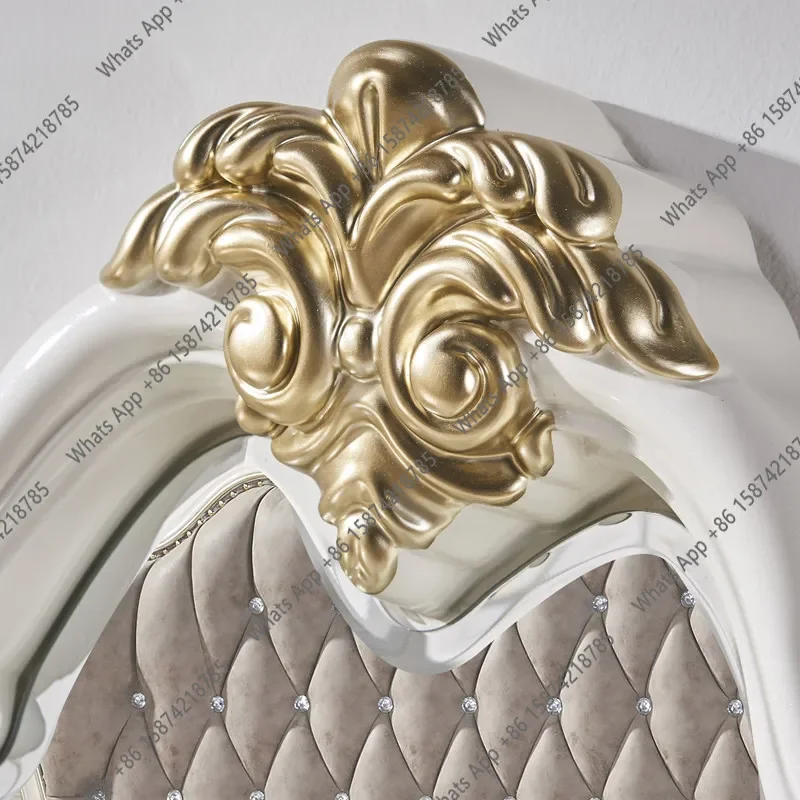 

Европейский туалетный столик из массива дерева, роскошный туалетный столик для спальни в стиле принцессы, белый, в идилическом стиле, сборный, со стулом для макияжа, для фотостудии