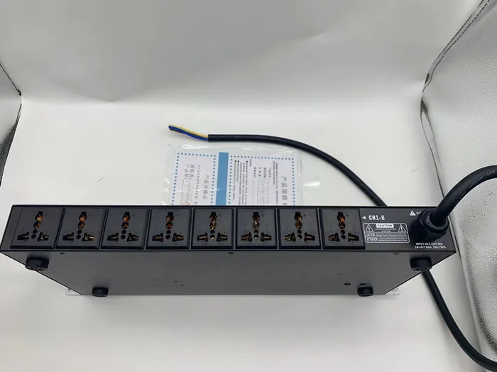 audio sound system stage performance 8 channel sequencer power professional audio power sequencer power sequence controller