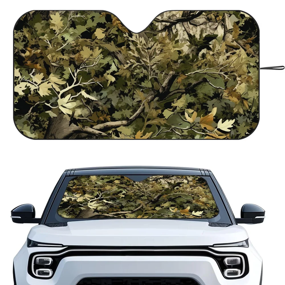 

Северо-западный Realtree узор автомобиля SunSha теплоизоляционная алюминиевая пленка лобовое стекло Sunsha UV Rays блоки автомобильный солнцезащитный козырек