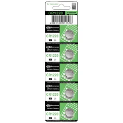 NEW 2-10pcs 45mAh CR1220 Button Coin Cell Battery For Watch Car Remote Key CR 1220 ECR1220 GPCR1220 5012LC 3V Lithium Batteies
