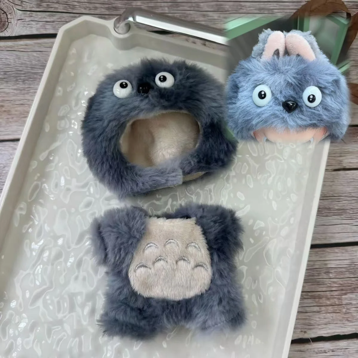 

Doll Clothes for Monster 15/17cm Baby Clothes Fashion Cat Tempura Fry Shrimps Set Kawaii V1 V2 V3 Doll Clothing Accessories