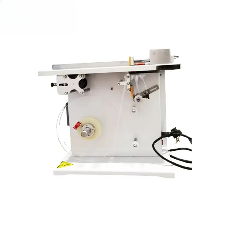 User Friendly Semi Automatic Labeling Machine Digital Calibration Desktop Round Bottle Label Applicator Industrial Packaging Use