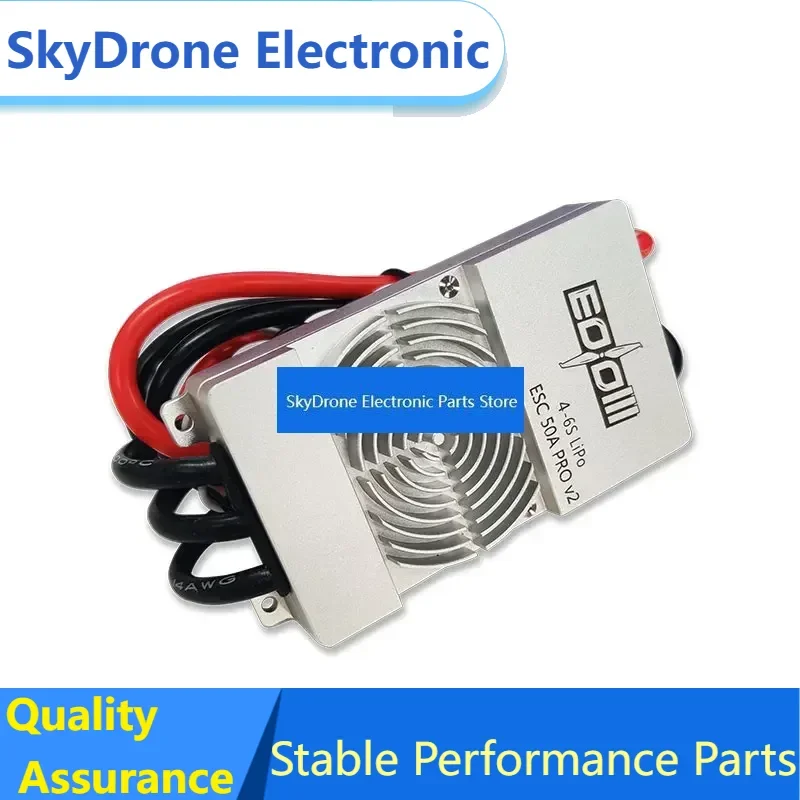 SkyDElSunnySky EoLo 50A Pro V2 Esc 4-6S Lipo 3~8 Series High Efficiency Motor Closed Esc For Rc Fixed-Wing / Helivopter Frame P