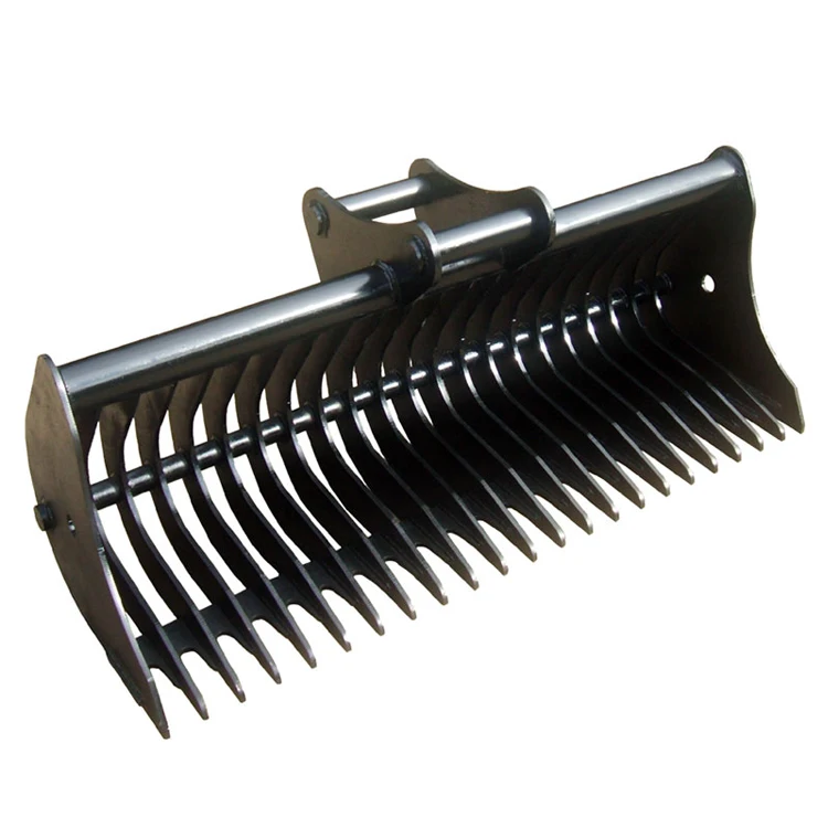Excavator Rake Riddle Bucket for Mini Diggers Popular Hot Sell Backhoe