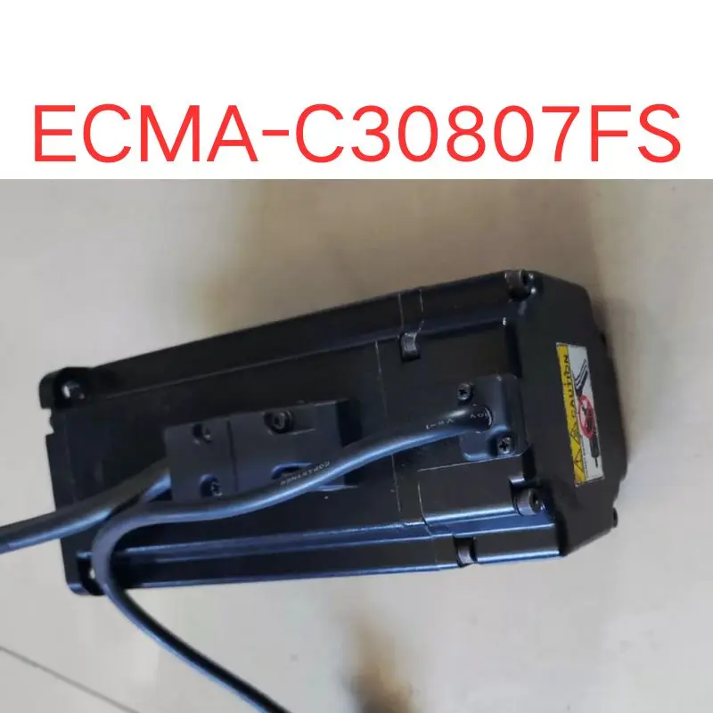 Imagem -04 - Servo Motor Usado Ecma-c30807fs 0.75kw Teste ok Transporte Rápido