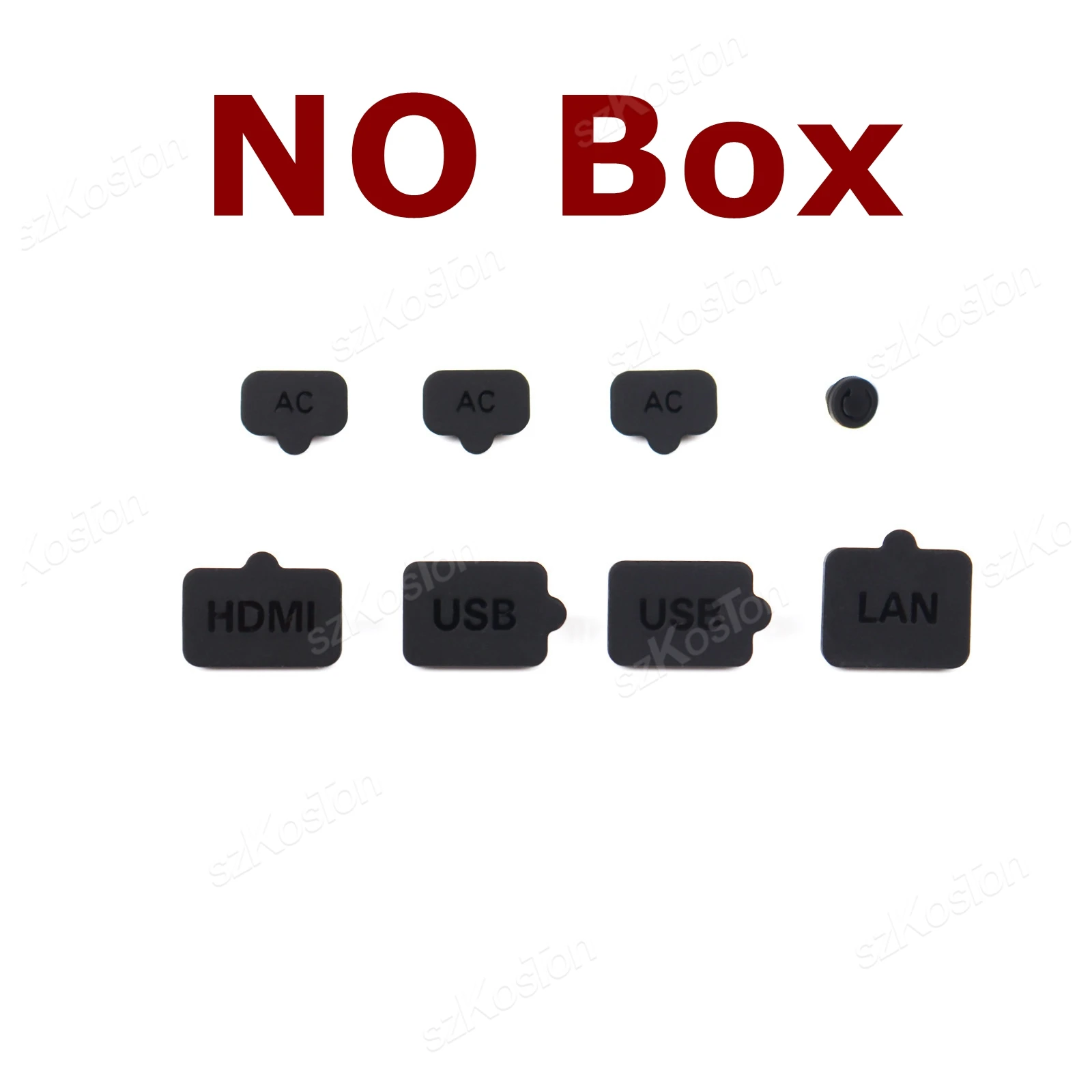 Siliconen Stofstekkers Set voor 2025 Switch 2 Consoles 6in1 Herbruikbare Poortbeschermers LAN Type-C Cover voor Switch2 Gaming Accessoires