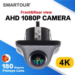 Smartour 4K AHD 1920*1080P Car Reverse Camera Rearview HD Night Vision 180
