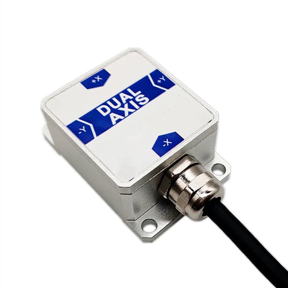 MSK227S Dual Axis Tilt Sensor Inclinometer  Modbus Output Serial RS232 RS485 TTL Interface Digital Biaxial Dip Angle Level Meter