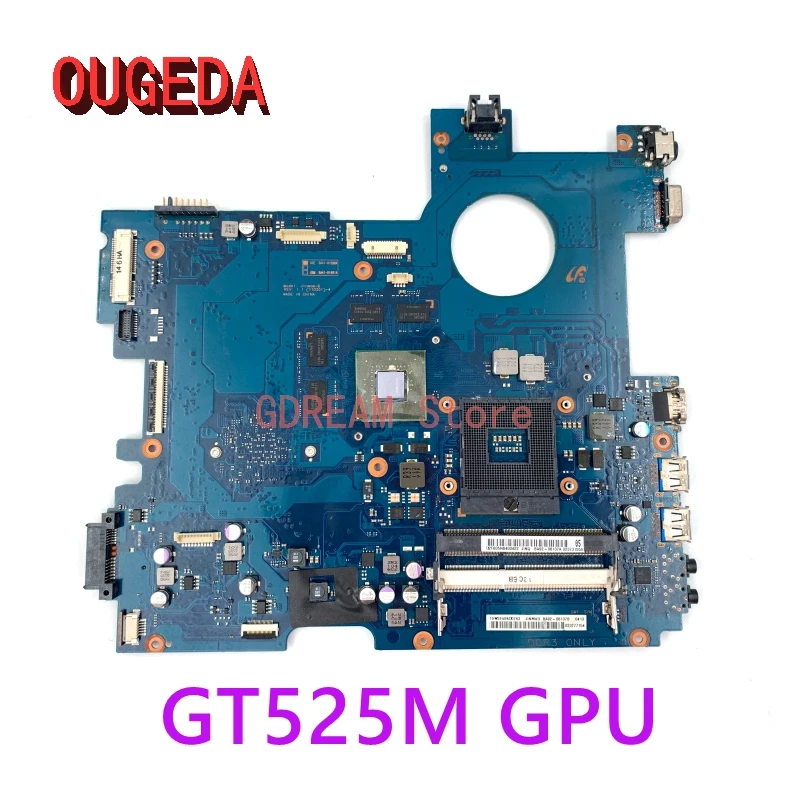 

OUGEDA BA92-08137B BA92-08137A Laptop motherboard for Samsung NP-RC512 RC420 RC520 RC720 HM65 DDR3 GT525M Mainboard full tested