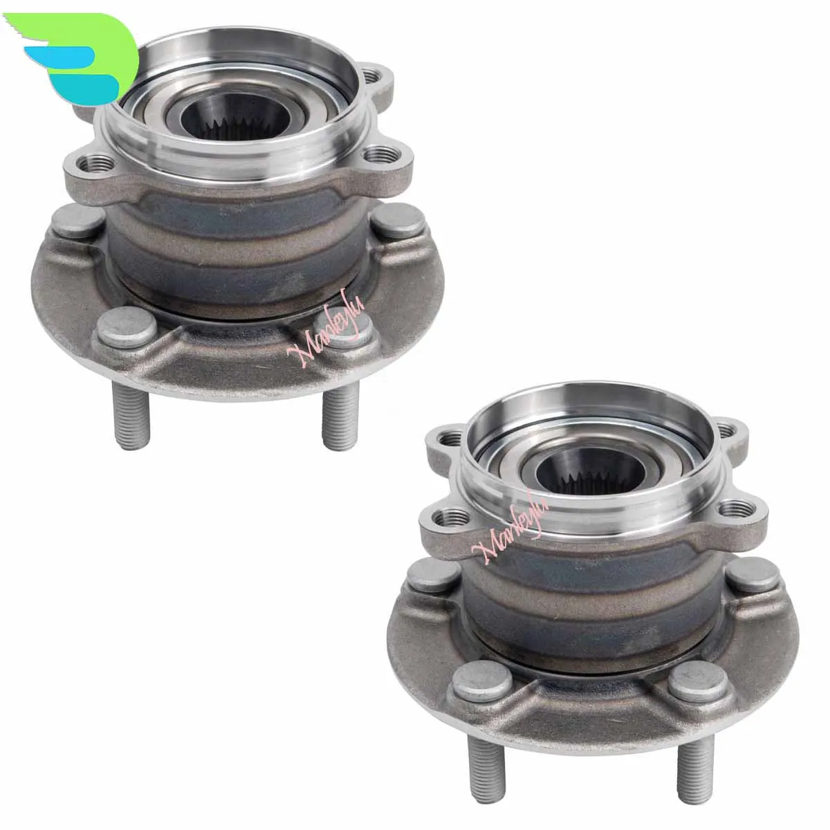 

2PCS TK50-26-15X TK502615X HA590656 WE61877 Rear Wheel Hub Bearing For MAZDA CX-9 CX9 TC 2.5 T AWD TC4W 2016- PYZ4 2488 170 SUV