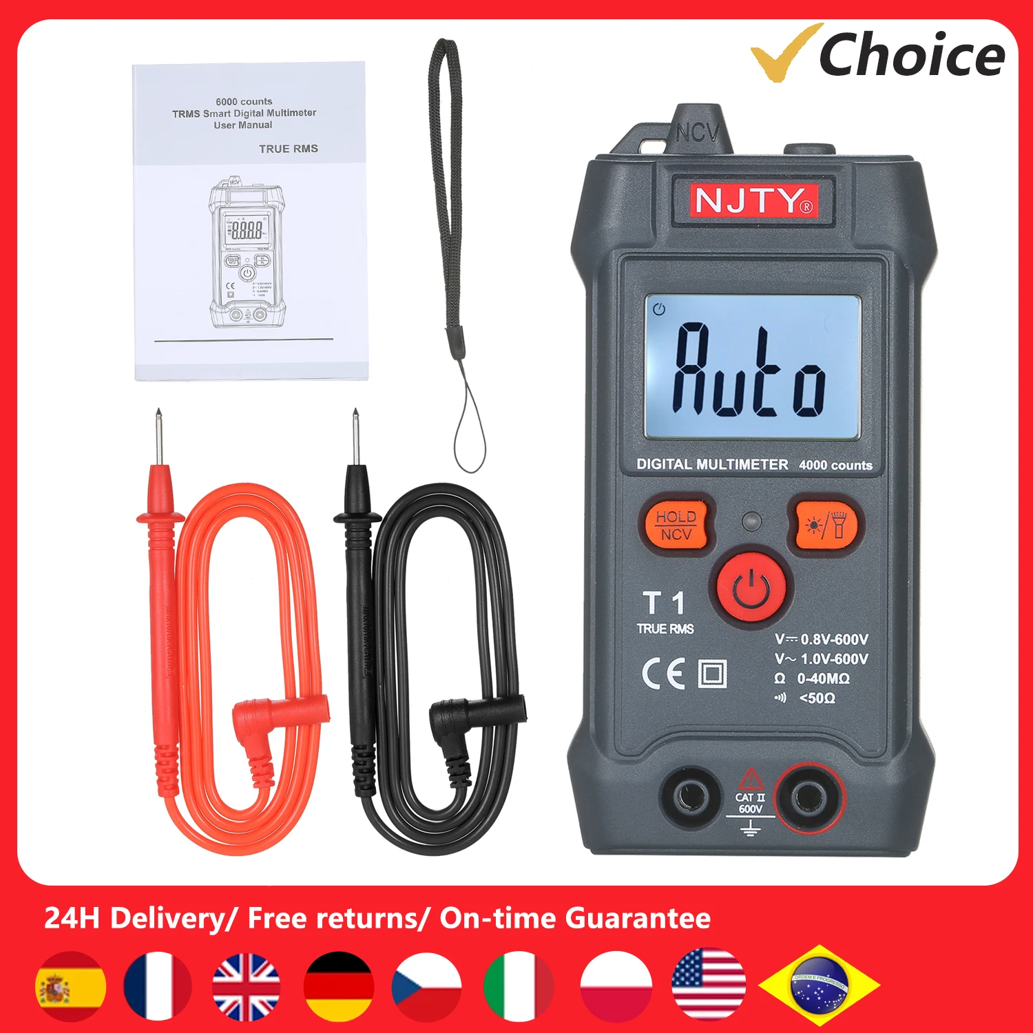 Palm-Size Lcd Digit…