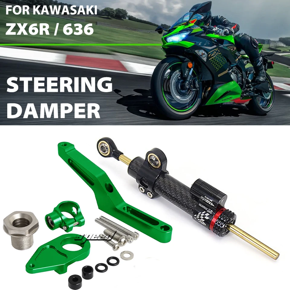 ZX-6R 2024 Steering Dampers Motorcycle accessories Steering Damper