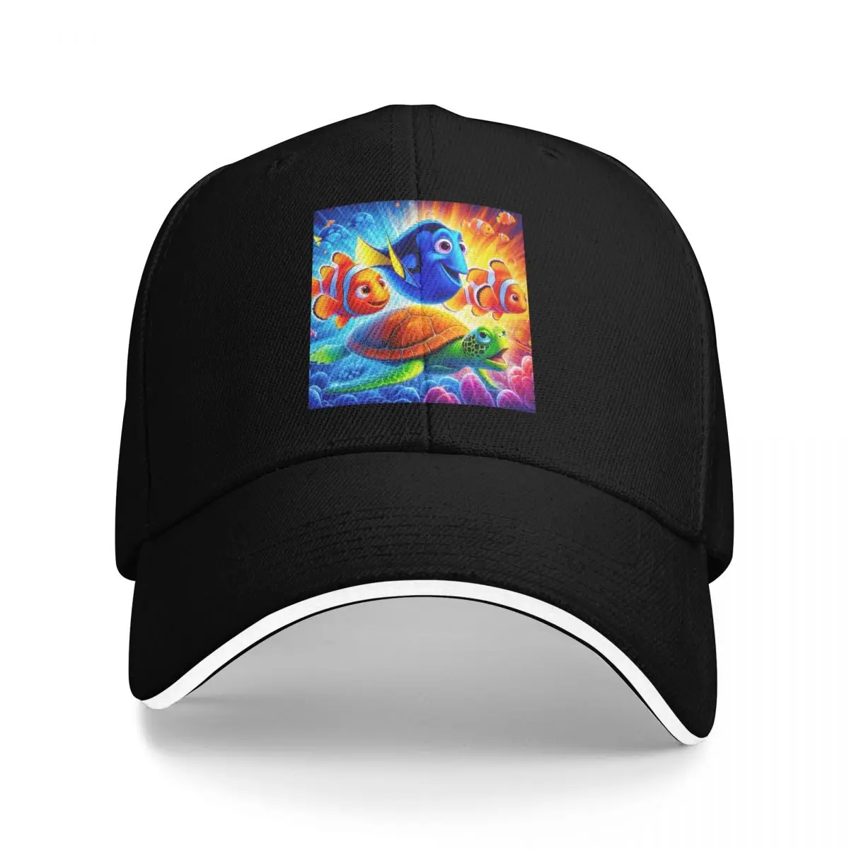 Finding Nemo Cap Fashion Casual Baseball Caps Adjustable Hat Hip Hop Summer Unisex Baseball Hats Customizable Polychromatic