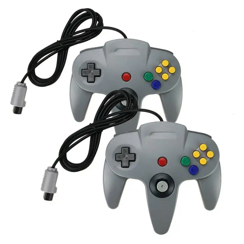 Mando con cable largo N64 para Nintendo 64, mando Dualshock