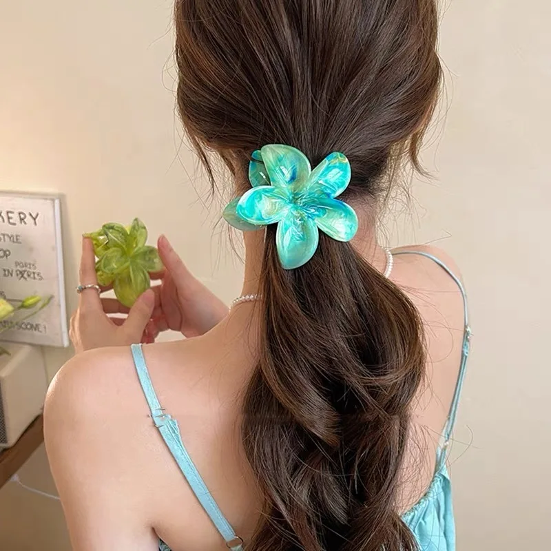 Tropical Flower Hair Clip 2
