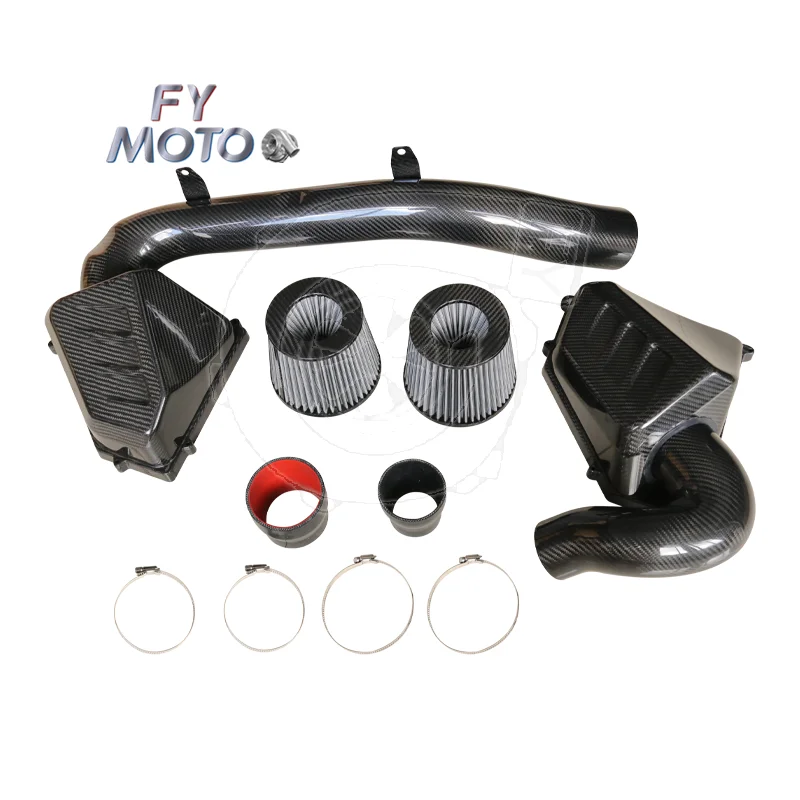 Dry Carbon Fiber Cold Air Intake for 2021+ bm-w G80 G82 M3 M4 Competition S58 STOCK