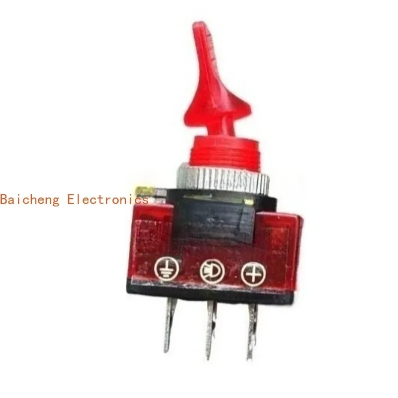 10PCS Brand new with red light, 2nd gear, 3-foot toggle, power supply, rocker arm, shake arm switch