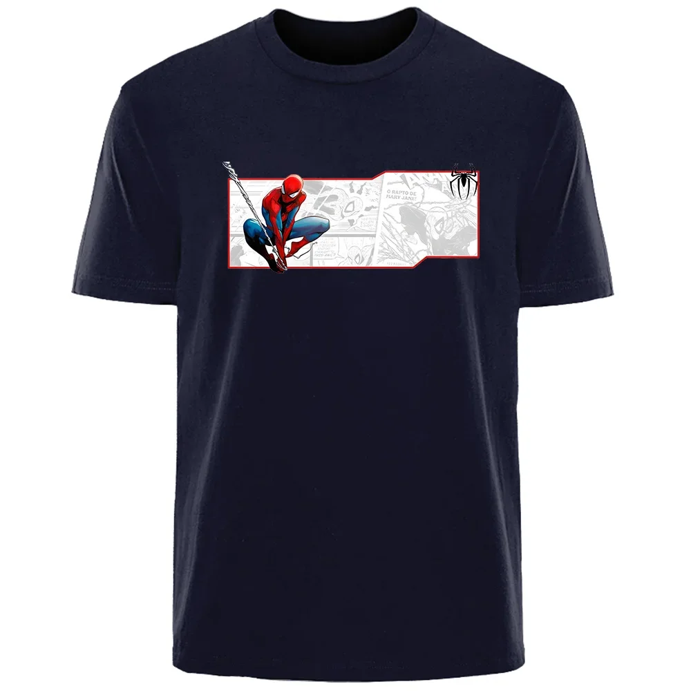 

Marvel Avengers Superhero T-shirt - Spider-Man - Cotton Summer T-shirt - Suitable for both men and women
