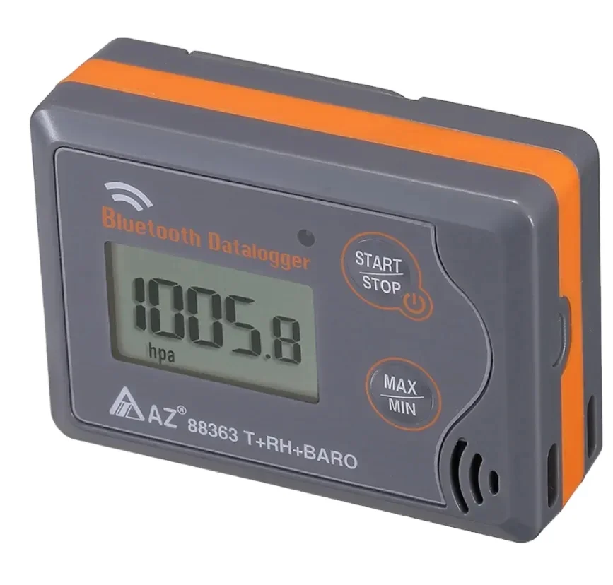 AZ88363 is suitable for BT plastic thermometer, atmospheric pressure and temperature humidity recorder OEM can be customized