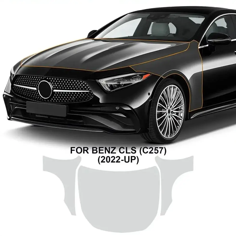 

For Benz CLS C257 2022-2024 TPU Paint Protection Film Self-Healing Clear Bra Pre-cut PPF Kit Car Body Anti-Scratch Resistant