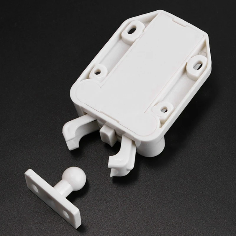 5 個家具ロックキャビネットタッチラッチ機能プッシュオープンキャッチロック食器棚ワードローブ-A22G