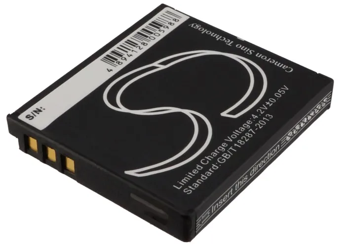 Battery for Panasonic,Leica Lumix DMC-FX30EG-T,Lumix DMC-FX35S,Lumix DMC-FX38W,Lumix DMC-FX30EG-A (1050mAh) 3.7V