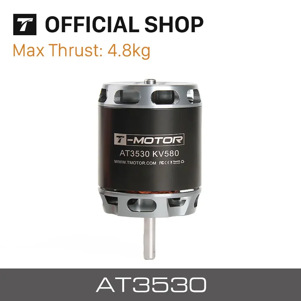 

T-MOTOR AT3530 Long Shaft KV580 brushless motor for long range drones fixed wing uav for defence