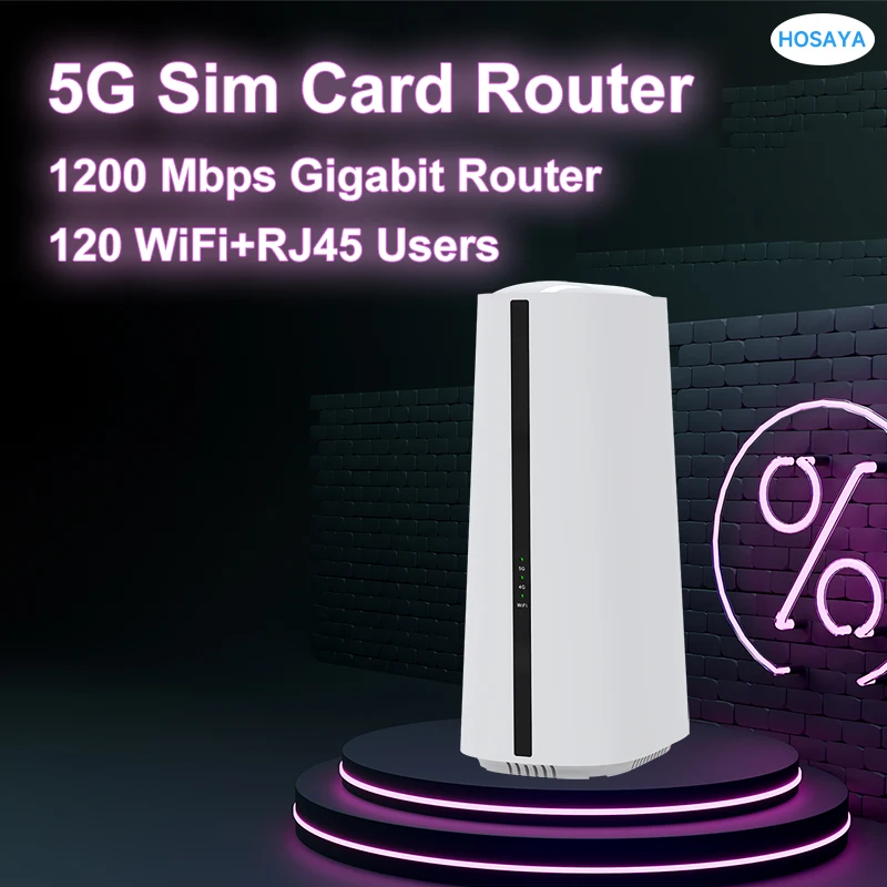 

5G Router 120 network users SIM card slot CPE WiFi router compatible 4G router wireless modem WiFi Hotspot