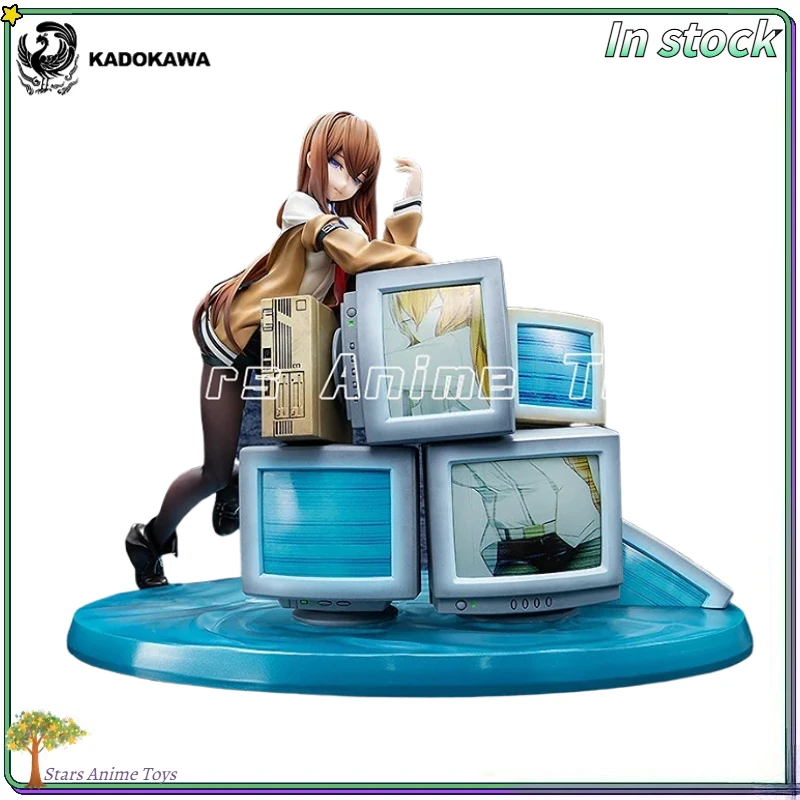 Original KADOKAWA KDcolle STEINS; GATE 0 Chris Makise 1/7 Figura de animação Coleção Modelo de brinquedos
