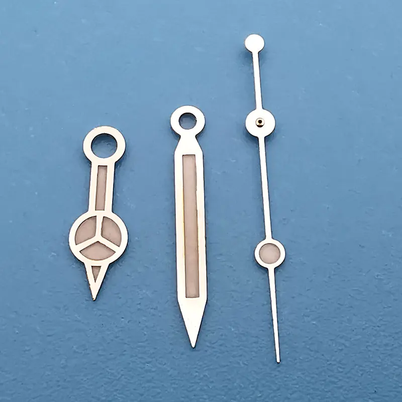 40mm rlx submariner 116610 conjunto de mão de relógio adequado para movimento 3135, peças de relógio de alta qualidade