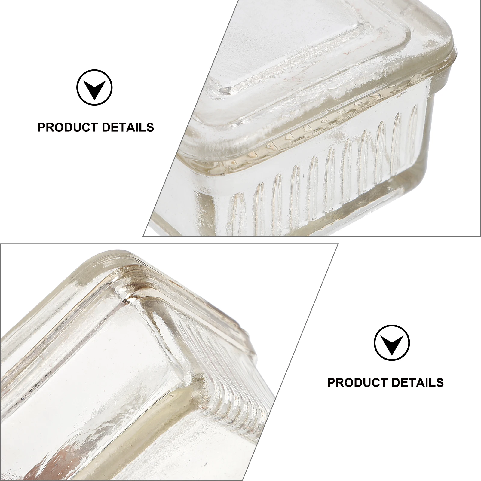 

1pc Horizontal Staining Tank for Labs Glass Slides Coplin Jar Dyeing Tool Slide Capacity Transparent Container Lab Accessories