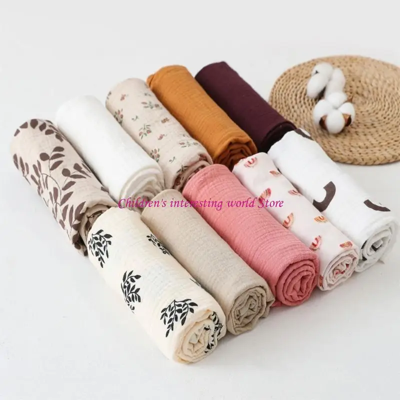 Baby Blanket Nursery Blankets for Boys Girls Cotton Blanket Neutral Soft Lightweight Toddler & Kid Throw Blanket Gift 425F