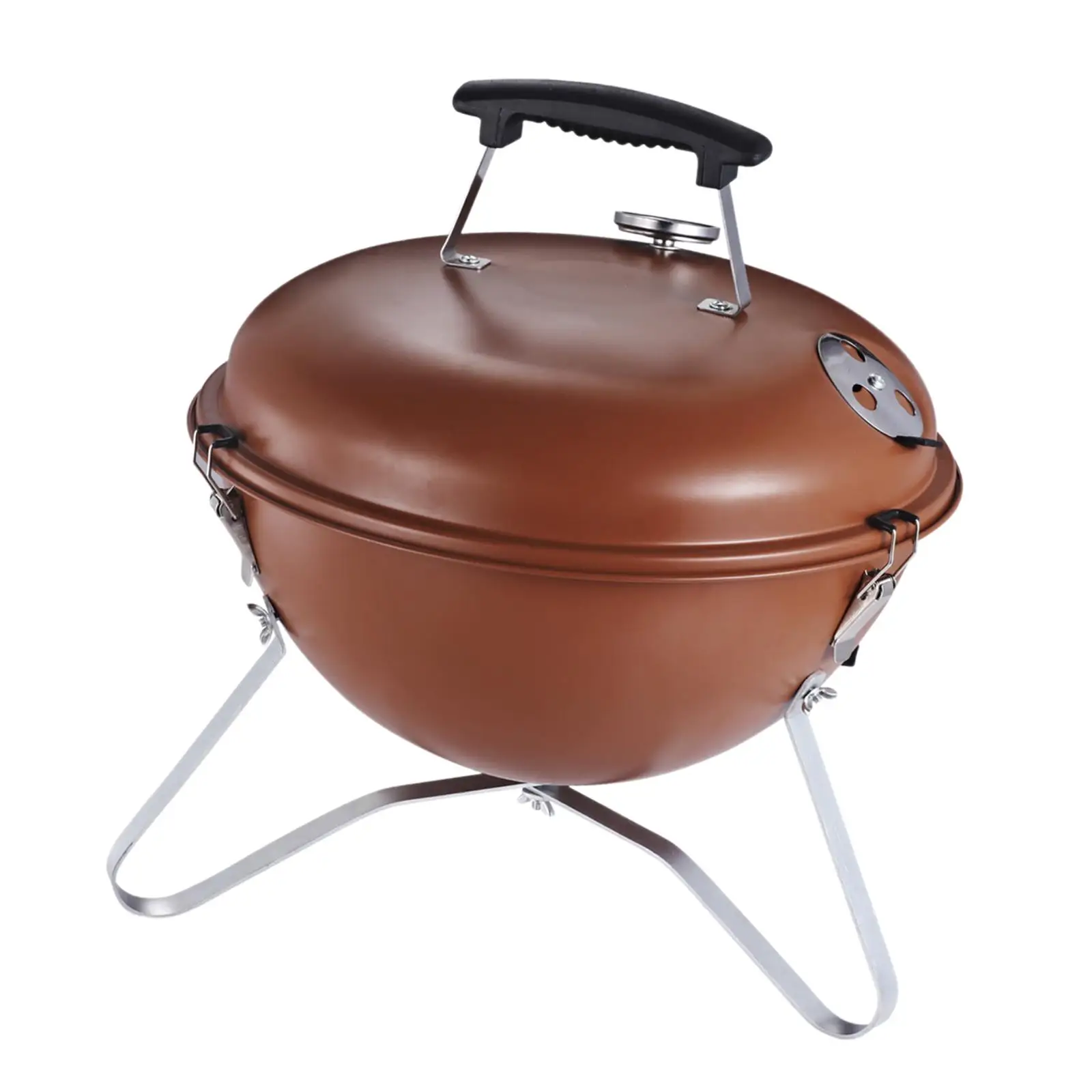 BBQ Grill Multifunctional Round Kettle Adjustable Vent Stable Barbecue Grill