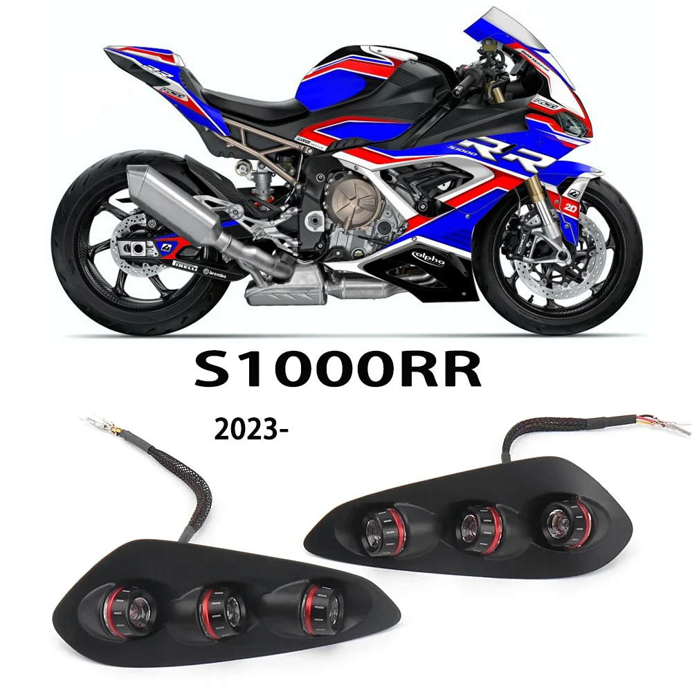 

Motorcycle Rear Turn Signal Flasher 2023 S1000RR Rear Lights LED Turn Signal For BMW S1000RR S1000 RR 2023 2024 Accessories