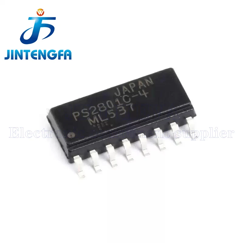 10PCS PS2801 PS2801C-1-F3-A R1C SOP-4 PS2801C-4-F3-A SOP-16 PS2801C-4 SMD HIGH ISOLATION VOLTAGE SSOP PHOTOCOUPLER IC