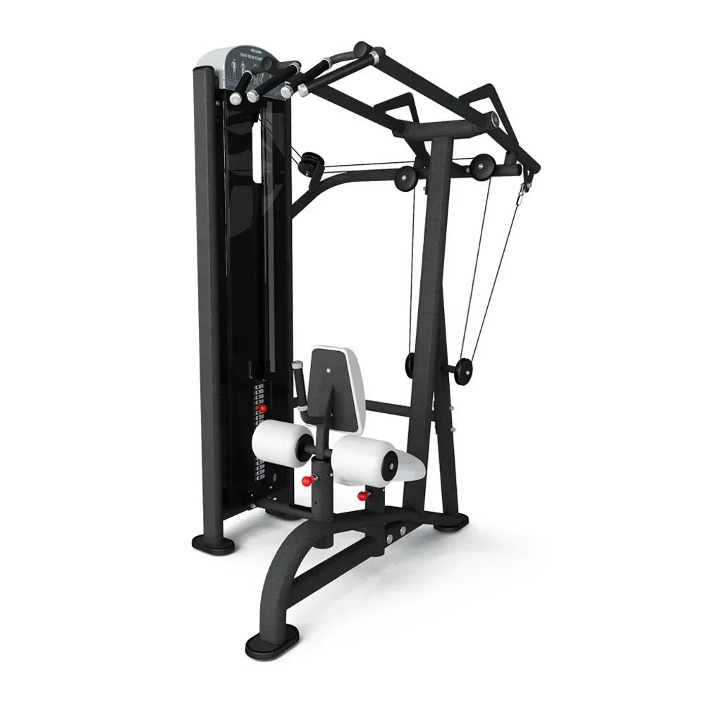 High Quality Newest Commercial Steel FE013 LAT PULLDOWN CONVERGENT   Gym Equipment for Bodybuilding with Safety Features