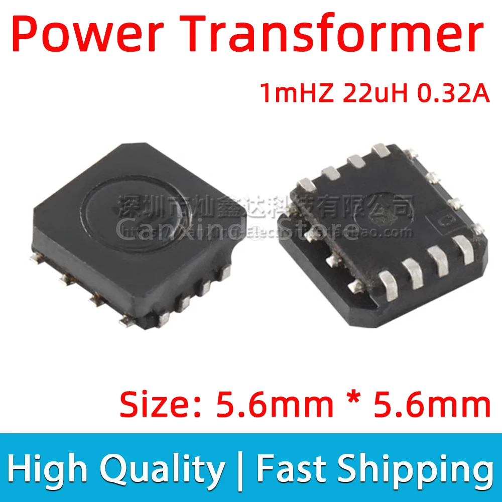 

10pcs SMD SMT CLQ52 Power Transformer Frequency 1mHZ Inductance 22uH 930mW 0.32A Winding Isolated Transformer