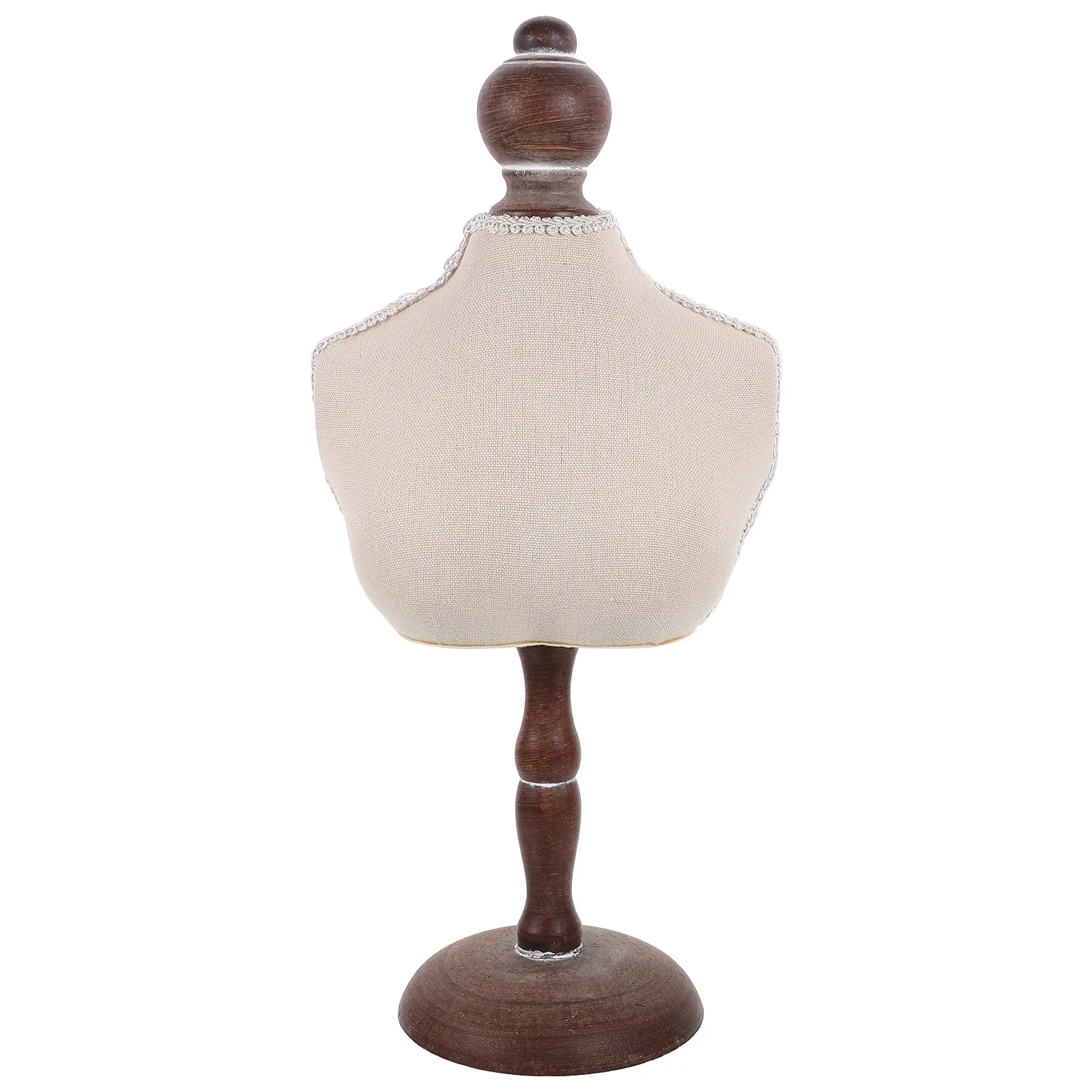 

Portrait Jewelry St Vintage Mannequin Display Holder Necklace Mannequin Chains ganizer Necklace Display St Storage
