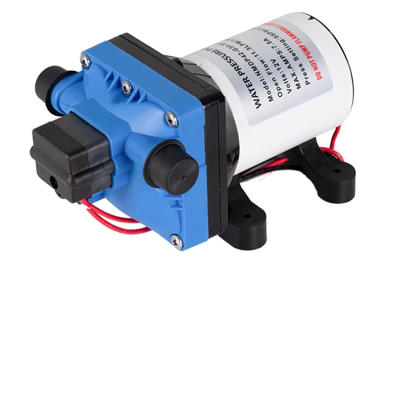 

12V DC Electric Diaphragm Pump AC Motor Self-Priming Water Booster Pump For RV Bed Car Household Automatic Water Spraying Pump