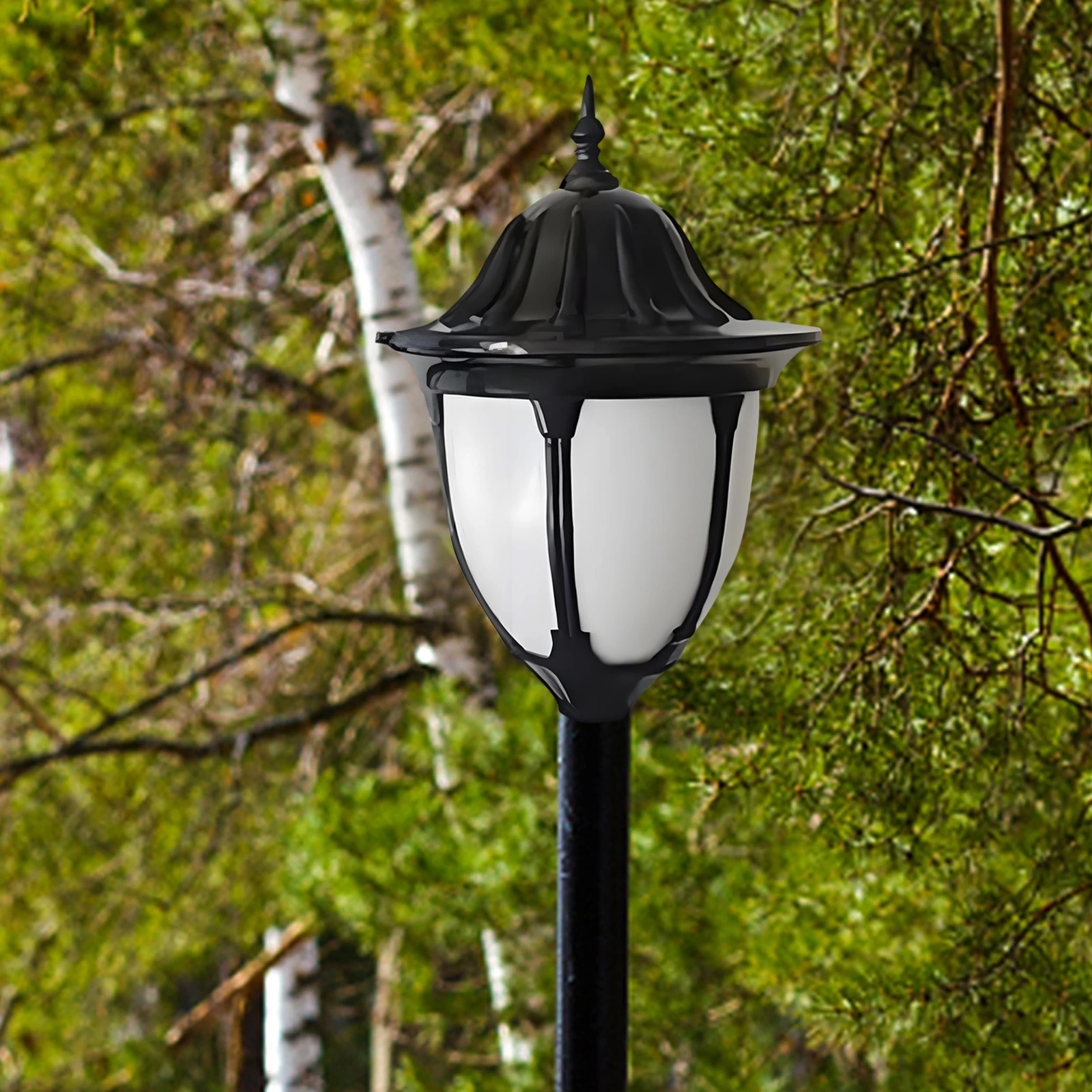 

Acrylic Lampshade Shade Accessories Post Light Outdoor Yard Pole Lamp Shades Weather Resistant Street Landscape