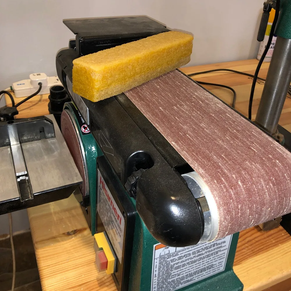 عصا غراء التنظيف الكاشطة ، منظف أسطوانة حزام الصنفرة ، ممحاة ورق الصنفرة لسنفرة القرص ، 40x200mm