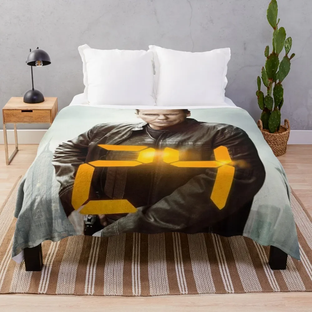 Jack Bauer 24 Throw Blanket Nap anime Blankets