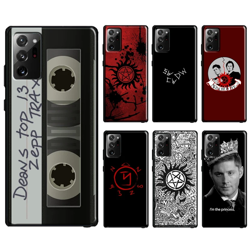 Supernatural Winchester Case For Samsung Galaxy S20 FE S22 S21 Ultra Note 20 Note 10 S8 S9 S10 Plus Phone Cover