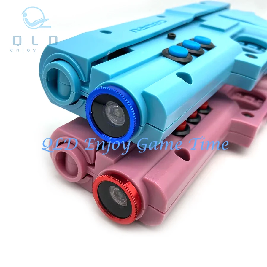 

USB Arcade Game Light Gun Controller with LED Sensor, Electromagnet Vibration for PC Time Crisis 3 Simulator Shooting, DIY, 1Pc