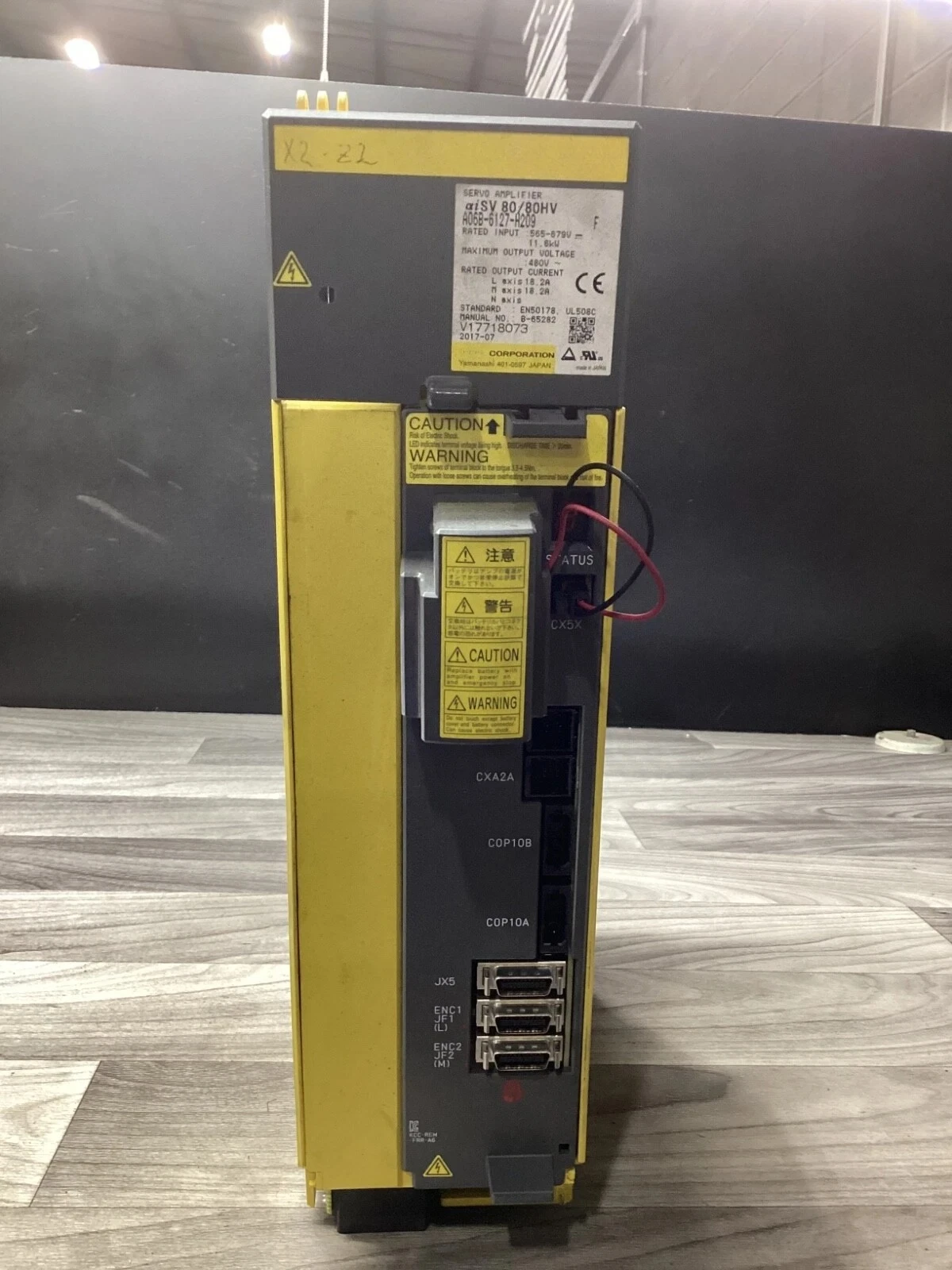 

Б/у сервопривод-усилитель A06B-6127-H209 для FANUC A06B-6127-H209